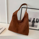 Elisa - Wildleder Tote Tasche