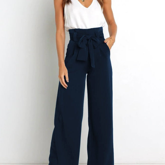 Gudrun – Elegante Damenhose mit Schleife