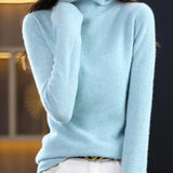 MERINA | Strickpullover mit Woll-Rollkragen