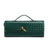 Gewebte Clutch-Tasche für Damen | Strukturiert
