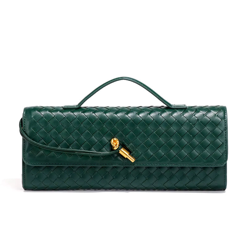 Gewebte Clutch-Tasche für Damen | Strukturiert
