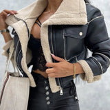 Dina - Kunstlederjacke