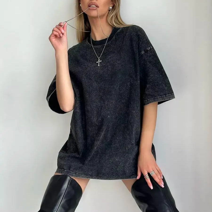 Urbanwear – Oversize Baumwoll-T-Shirt