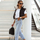 Steppweste - Damen Weste Ärmelos