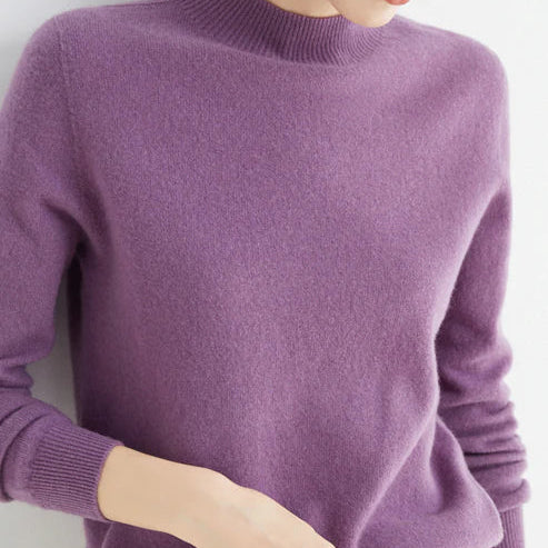 Marga | Stilvoller Damen-Rollkragenpullover