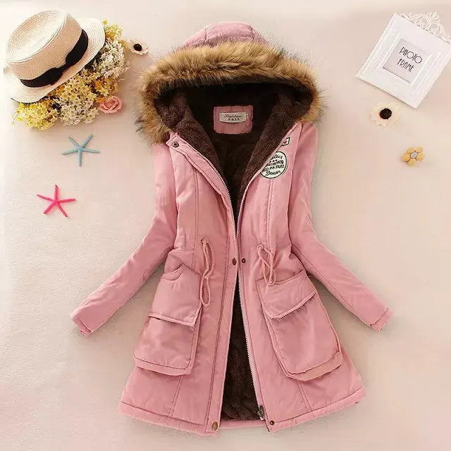 HILDE | Damen Winterjacke mit Kapuze – Warm und Gefüttert