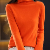MERINA | Strickpullover mit Woll-Rollkragen