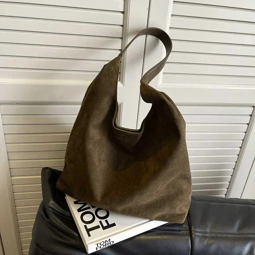 Elisa - Wildleder Tote Tasche