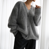 FlauschWear – Damen V-Ausschnitt Pullover