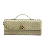Gewebte Clutch-Tasche für Damen | Strukturiert