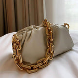 Verena | Moderne Damen-Tasche mit goldener Kette