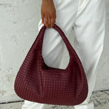 Charlyne | Große geflochtene Hobo-Tasche