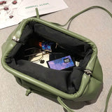 Franka - Pouch-Tasche aus Kunstleder