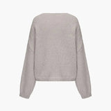 Rahel | Weiche Strickjacke mit Schleife