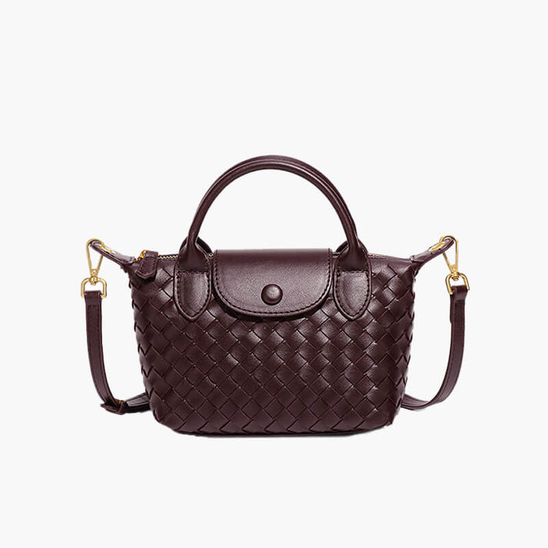 Gemma - Mini-Umhängetasche Geflochten