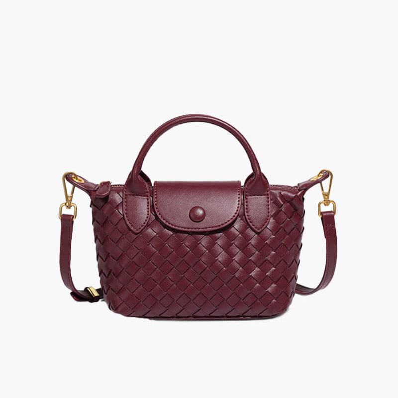 Gemma - Mini-Umhängetasche Geflochten