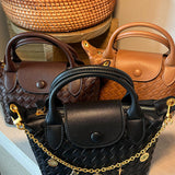 Gemma - Mini-Umhängetasche Geflochten