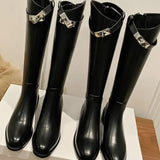 Hailey | Eleganter Damenreitstiefel aus hochwertigem Leder