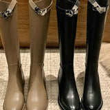Hailey | Eleganter Damenreitstiefel aus hochwertigem Leder