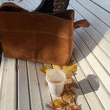 Lesley - Schultertasche aus Kunstleder