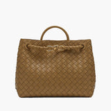 Carlee | Geflochtene Mini-Tasche mit edlem Akzent