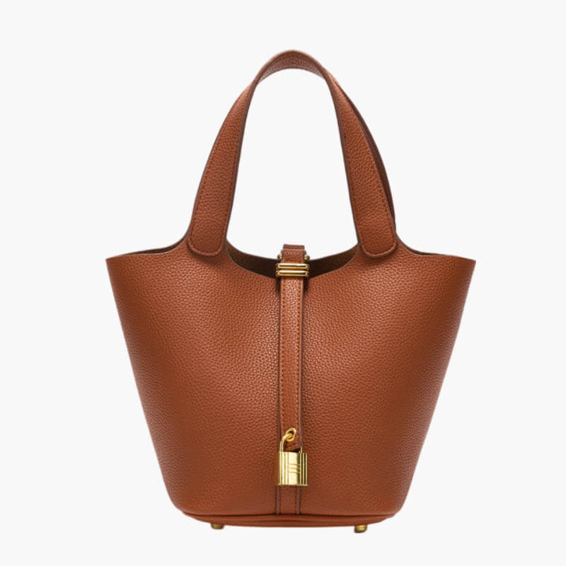 Zelinda | Stilvolle Bucket-Bag aus Kunstleder