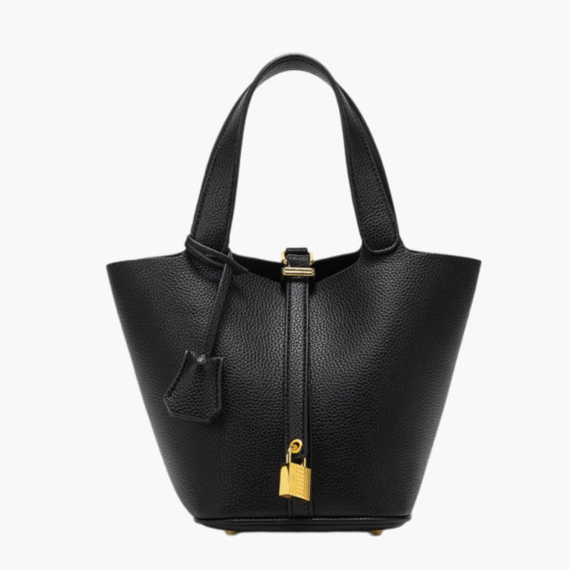 Zelinda | Stilvolle Bucket-Bag aus Kunstleder