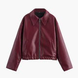 Mirabelle – Damen Kunstlederjacke