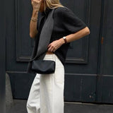 Almina - Schultertasche Kunstleder Damen