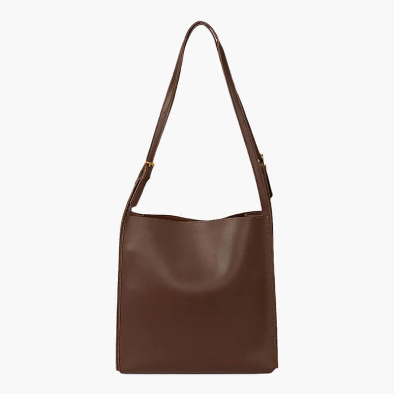 Stella | Minimalistische Schultertasche aus Kunstleder