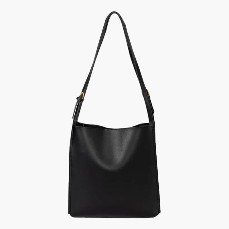 Stella | Minimalistische Schultertasche aus Kunstleder