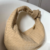 Elicia | Geflochtene Hobo-Tasche mit Knoten-Detail – Stilvoll und einzigartig