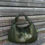 Charlyne | Große geflochtene Hobo-Tasche