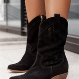 Elegante flache Stiefel | Komfortable, modische Schuhe