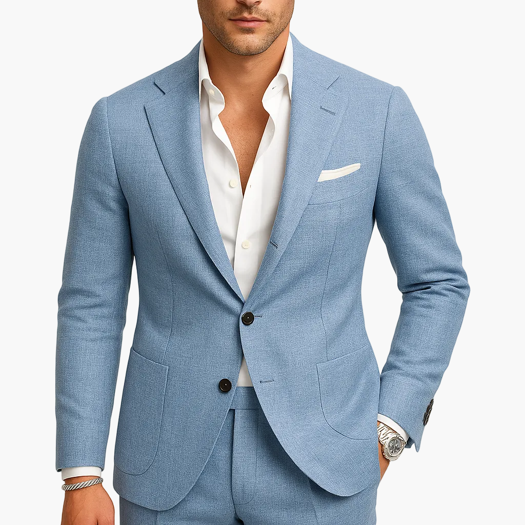 Herren Anzug Modern Fit – Stilvoller Zweiteiler für Hochzeiten, Gartenpartys und besondere Anlässe