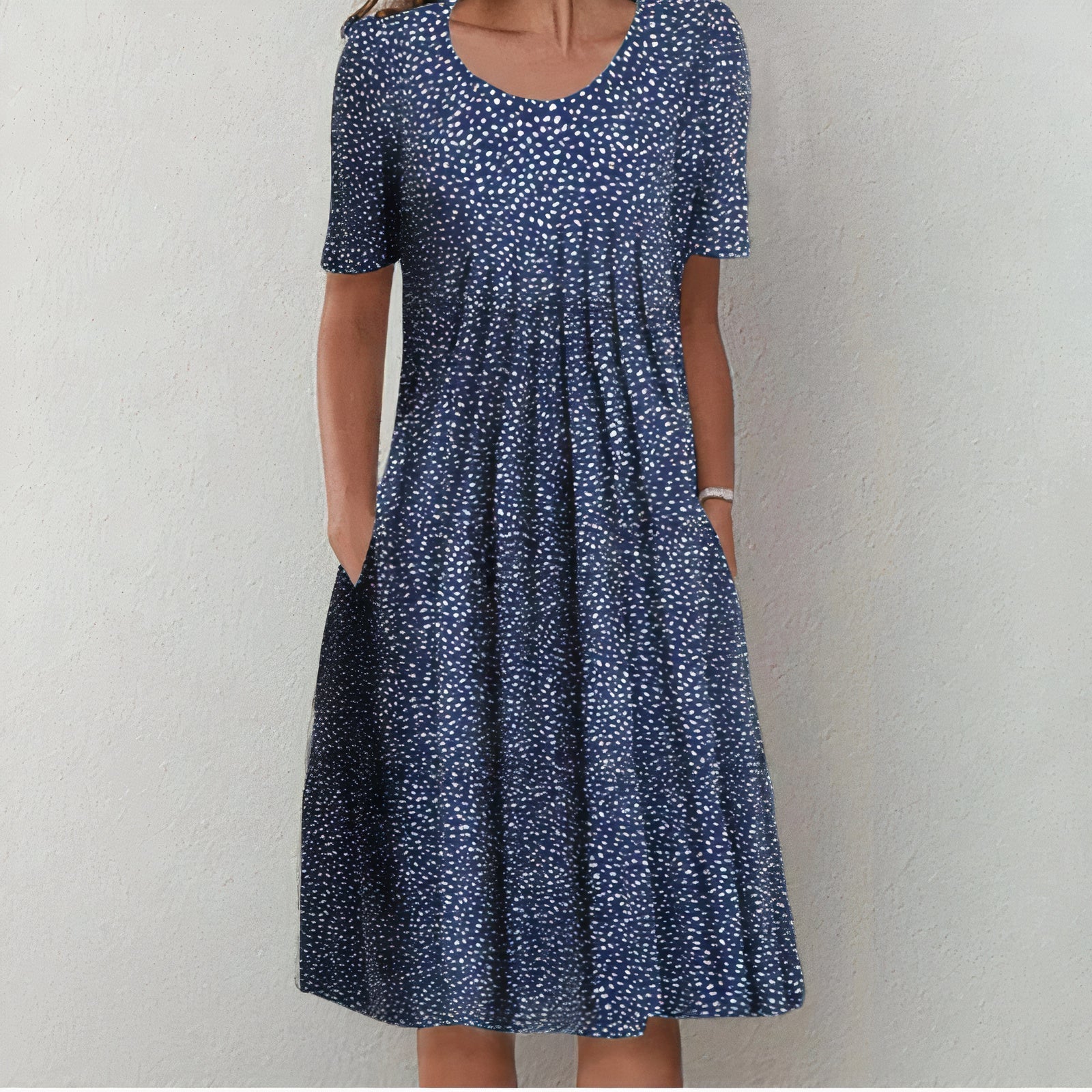 Elegant cotton dress
