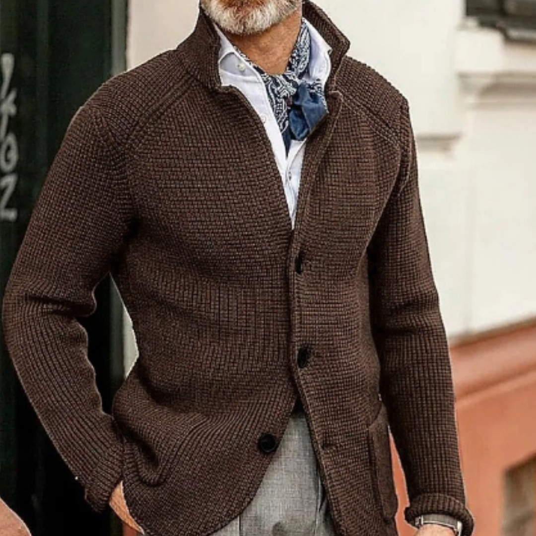Brix | Eleganter und Bequemer Herren Strickcardigan