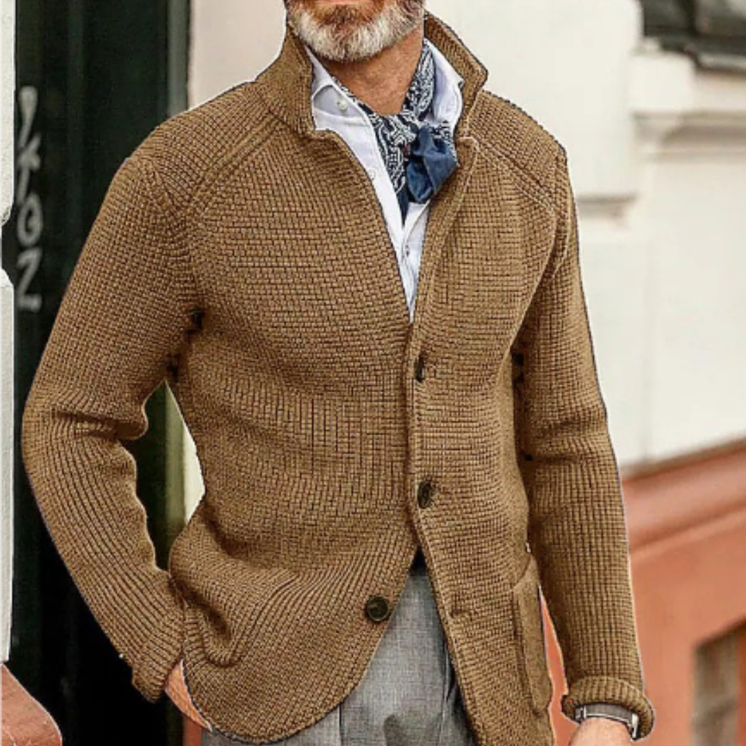 Brix | Eleganter und Bequemer Herren Strickcardigan