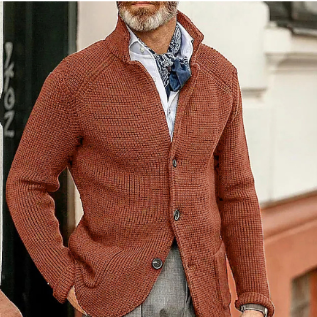 Brix | Eleganter und Bequemer Herren Strickcardigan