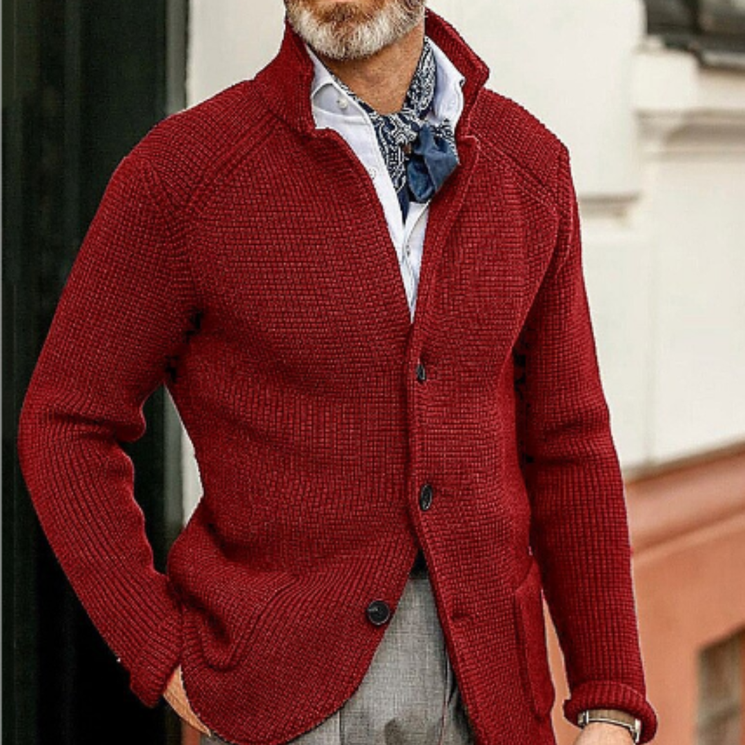 Brix | Eleganter und Bequemer Herren Strickcardigan