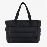 Lily | Gepolsterte Paneele Gesteppte Totetasche mit Seitentaschen