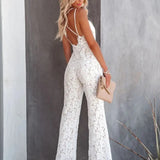 Valentina - Spitzen Jumpsuit mit Trägern