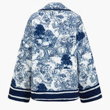 Flora – Geblümte Steppjacke