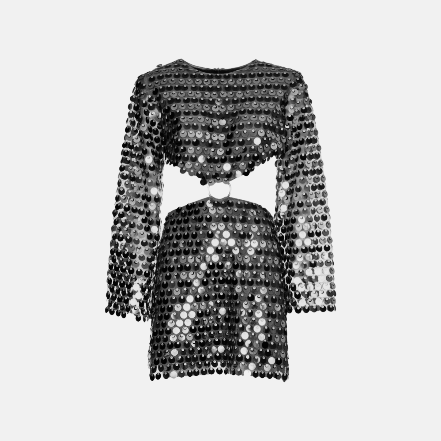 Beatrice - Pailletten Minikleid