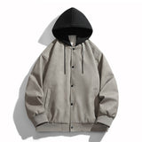 Bequemer - Herren Kapuzenpullover mit Farbkontrast