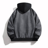 Bequemer - Herren Kapuzenpullover mit Farbkontrast
