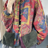 BohoWear – Damen Patchwork Jacke