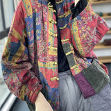 BohoWear – Damen Patchwork Jacke