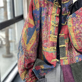 BohoWear – Damen Patchwork Jacke