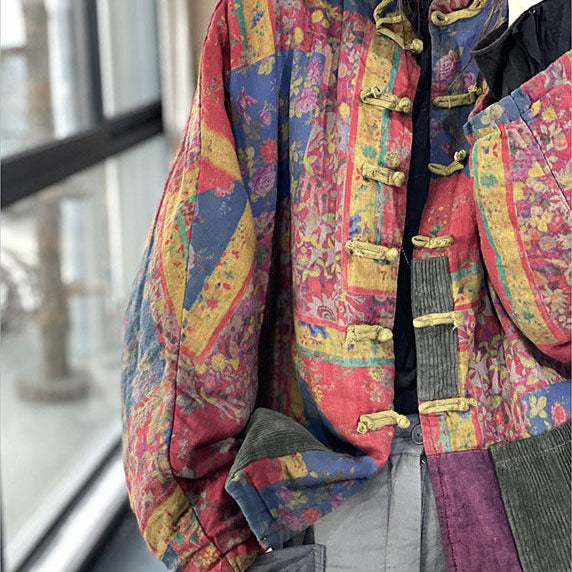 BohoWear – Damen Patchwork Jacke